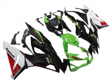 Carenados Moto Kawasaki ZX6R 2019-2022 - Verde Negro Brillante Blanco Rojo