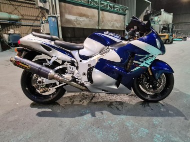 Carenados Moto Suzuki GSXR 1300 Hayabusa 1996-2007 - Azul Blanco