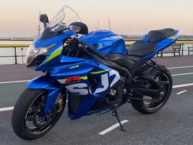 Carenados Moto Suzuki GSXR 1000 2009-2016 - Azul Verde Blanco