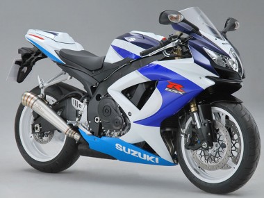 Carenados Moto Suzuki GSXR 600/750 2008-2010 - Blanco Azul Rojo
