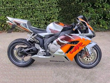 Carenados Moto Honda CBR1000RR 2006-2007 - Plata Naranja