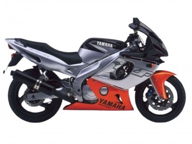 Carenados Moto Yamaha YZF600R Thundercat 1996-2007 - Gris Naranja Negro