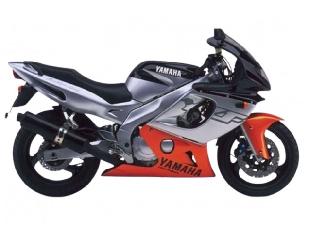 Carenados Moto Yamaha YZF600R Thundercat 1996-2007 - Gris Naranja Negro