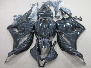 CBR 600 RR 09-12 - Negro Plata Llama