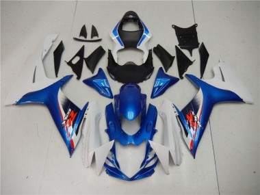 GSXR 600 / 750 K11 11-21 - Azul Blanco