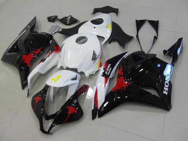 CBR 600 RR 09-12 - Negro Rojo Blanco CBR 600 RR 09-12 - Negro Rojo Blanco