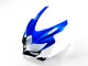 GSXR 600 / 750 K8 08-10 - Azul Blanco GSXR 600 / 750 K8 08-10 - Azul Blanco