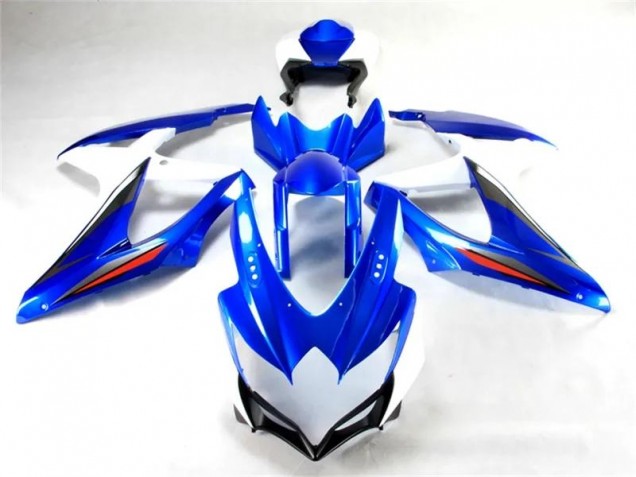 GSXR 600 / 750 K8 08-10 - Azul Blanco GSXR 600 / 750 K8 08-10 - Azul Blanco
