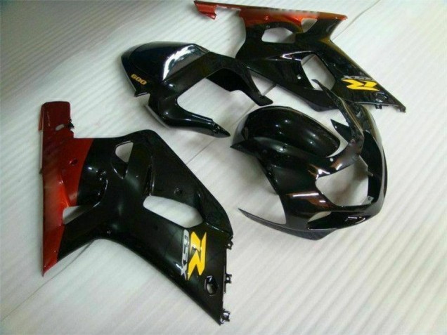 GSXR 600 / 750 K1 K2 K3 01-03 - Negro GSXR 600 / 750 K1 K2 K3 01-03 - Negro